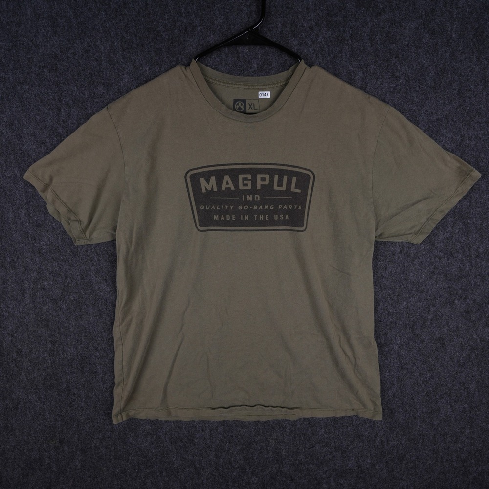 Magpul Graphic T-Shirt Men XL Olive Green Excellent Short Sleeve Cotton Tee